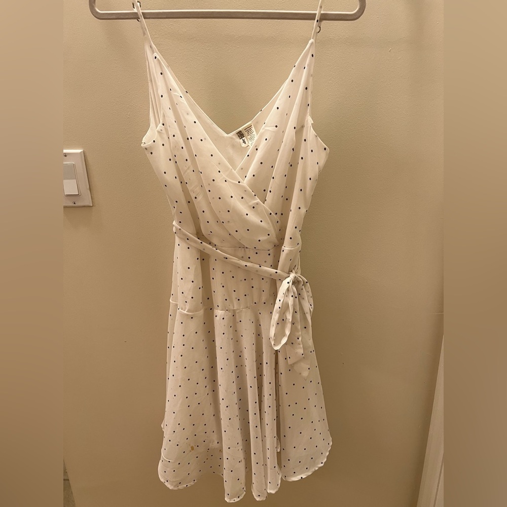 JAPNA POLKA DOTTED DRESS
